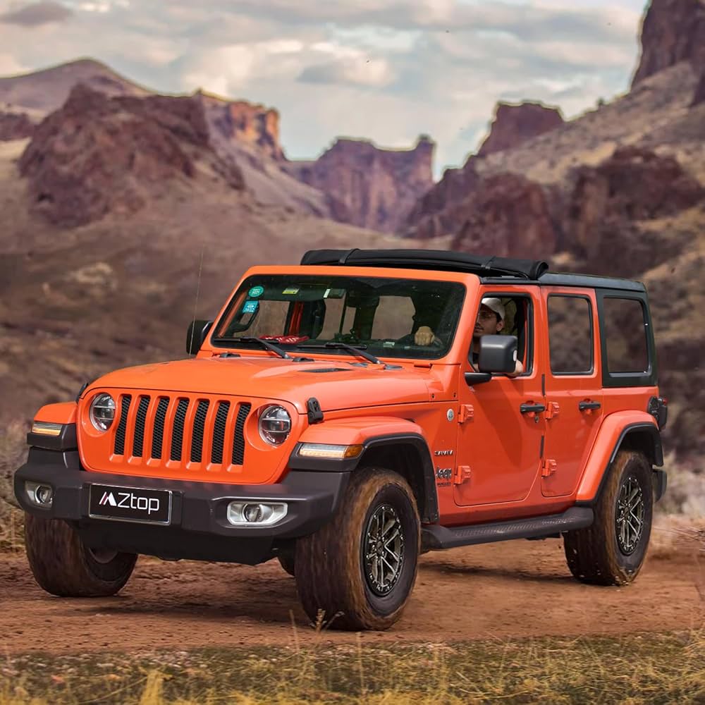 ZTOP Sunroof Fits 2018-2025 Wrangler JL 2 & 4 Doors, 2020
